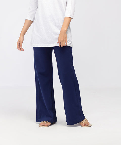 Women's Raw Hem Flare Pants